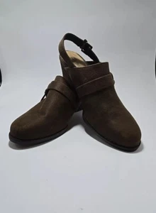 Size 9.5 M Bella Vita Shoes, Ladies Brown Slingback Heels, Women's New - Picture 1 of 8