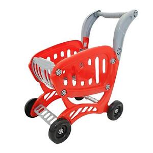 Children's Shopping Cart Toys Shop Grocery Cart for Toddler Girls and Boys