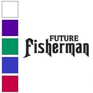 Future Fisherman, Vinyl Aufkleber Sticker, mehrere Farben & Größen #333 - Bild 1 von 21