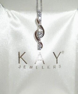 EVER US 14K Two-Tone  1/2ct Vertical Bar Diamond Necklace  $ 1,299  💎  KAY - Image 1 of 4