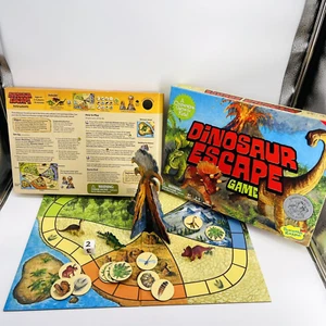 PEACEABLE KINGDOM DINOSAUR ESCAPE BOARD GAME-100% COMPLETE-CIB-CHILD LEARNING - Picture 1 of 16