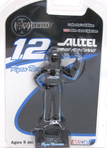 Ryan Newman Alltel Racing 1/24 Scale Die Cast Figurine Motorworks NASCAR #12 New Cover