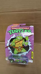 HOT WHEELS TEENAGE MUTANT NINJA TURTLES DONATELLO RRROADSTER - Picture 1 of 3