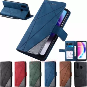 For Huawei P30 Lite P40 Pro Mate 20 Lite Wallet Card Holder Leather Case Cover - Picture 1 of 33