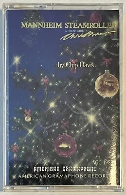 MANNHEIM STEAMROLLER A Fresh Aire Christmas Audio Cassette Tape 1988 Chip Davis - Image 1 of 4