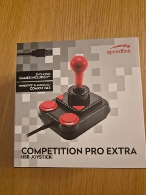 SPEEDLINK  Competition Pro Extra USB Joystick PC 25 Spiele - NEUU - Bild 1 von 4