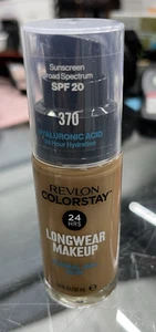 Revlon Colorstay Foundation Normal To Dry Skin Hyaluronic Acid 370 TOAST - Picture 1 of 1