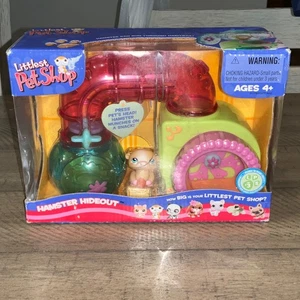 NOS VTG LPS LITTLEST PET SHOP HAMSTER HIDEOUT HASBRO 2005 NEW SEALED - Picture 1 of 11