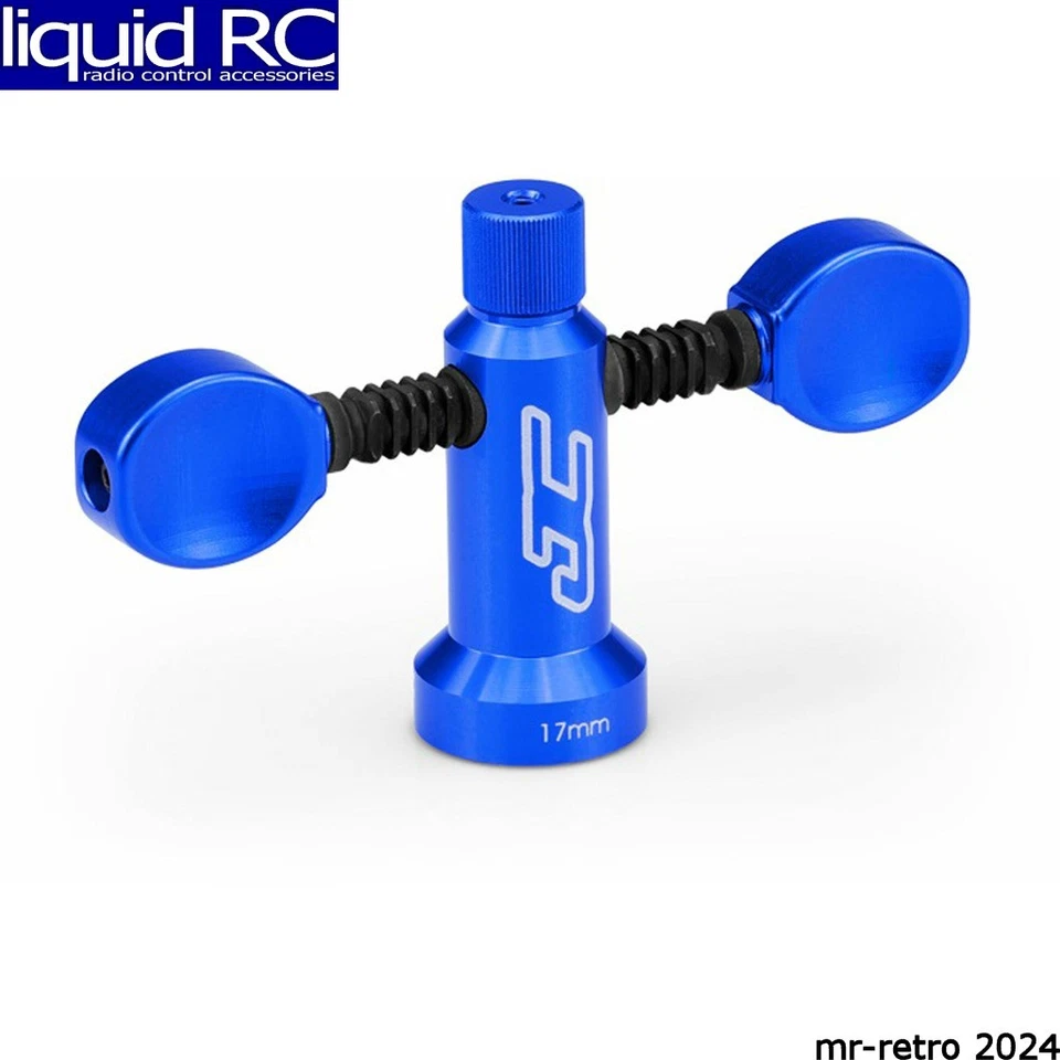 JConcepts 2891-1 17mm Finnisher Magnetic T-Handle Wrench Blue - Image 1 of 1