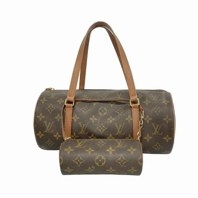 Bolso de Mano Louis Vuitton Monograma Papillon 30 M51385 Marrón con Bolsa [Rango B] Foto 1 de 4