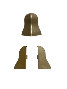 Außenecke gold Endkappen für 40 mm Sockelleiste - Bild 1 von 3