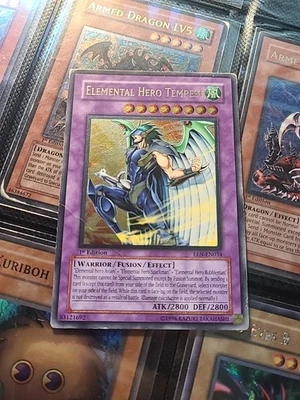 Elemental Hero Tempest EEN-EN034 1st edition Ultimate Rare Yugioh - Image 1 of 4