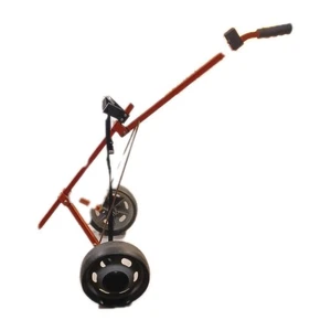 Push Pull Golf Bag Cart Red Black - Picture 1 of 8