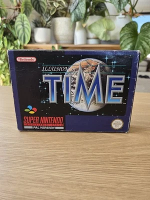Illusion of Time - Super Nintendo - SNES - PAL - With Map  — 第 1/4 张图片