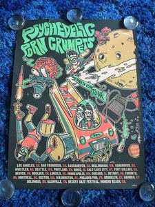 Poster Psychedelic Porn Crumpets North USA TOUR - numerato 68/150 - raro! - Foto 1 di 20