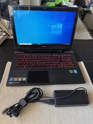 Lenovo Y50-70 Gaming Laptop – i7, 240GB SSD, 4K, 16GB, GTX 860M 4GB, Win 11 READ - Image 1 of 4