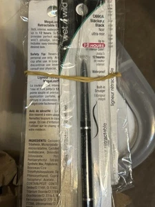 (3 CONFEZIONI) Wet n Wild MEGALAST Eyeliner Retrattile C690A - NERO PIÙ NERO - Foto 1 di 2
