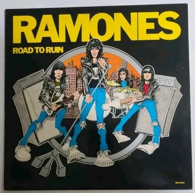 Ramones 🥇 Road to Ruin 1978 1st Press LA Punk Rock Sire Records No  Barcode NM - Image 1 of 4