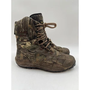 Cabelas Dry-Plus Thinsulate 10D Camo Hunting Boots Waterproof Vibram Soles - Picture 1 of 7