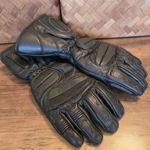 Guantes Thinsulate 3M para hombre talla grande cuero negro aislamiento térmico moto de nieve - Imagen 1 de 17