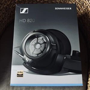 Sennheiser HD 820 Over-Ear Closed-back High-Res Headphones - Black, High End - Picture 1 of 13