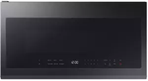 Samsung 2.1 cu. ft. Over-the-Range Microwave with Wi-Fi in Matte Black Steel - Picture 1 of 18