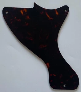 For Fit Gibson LP Jr. Les Paul Junior Style Guitar Pickguard 1Ply Brown Tortoise - Picture 1 of 8
