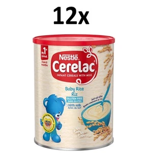 12x Nestle Cerelac Baby Rice 400g Gluten Free BBE 30/11/24 CHEAP BULK BUY - Picture 1 of 1