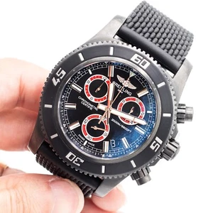 Breitling Superocean Chronograph M2000 Black Dial Watch - Picture 1 of 11