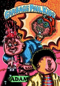 GPK ARTWORK, 12 X 17 INCH, ADAM BOMB AND FRIENDS, INK ART - Picture 1 of 1