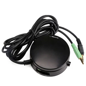 Volume Controller for PC Speaker/Headphone Switch Knob Audio Adjuster Converter - Afbeelding 1 van 5