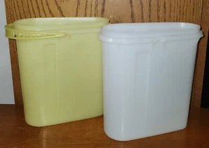 587-1 and 587-10 Vintage Tupperware Beverage Buddy Containers *No Lids* - Picture 1 of 7