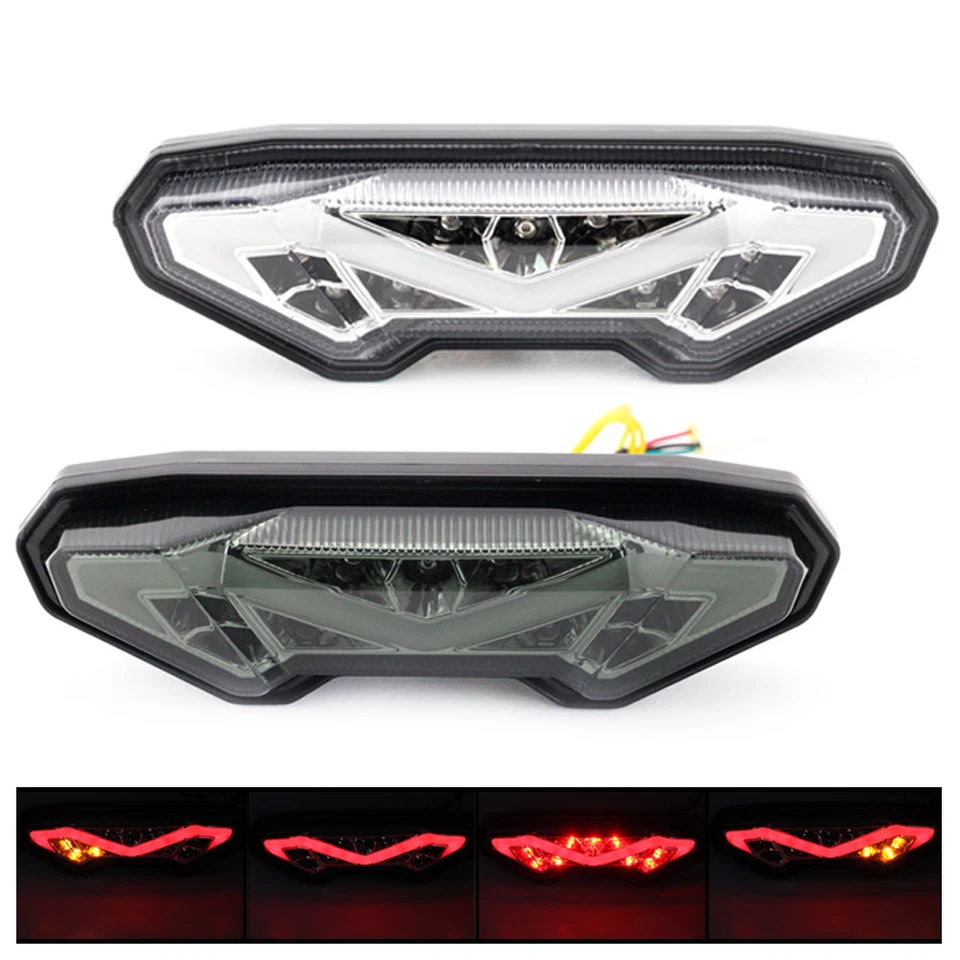 LED Integrated Tail Light Turn Signals Blinker For Yamaha FZ-10 MT-10 2016-2020 — 第 1/4 张图片