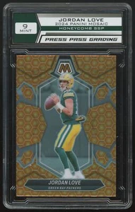 2024 Panini Mosaic Honeycomb SSP Jordan Love Green Bay Packers #78 - Picture 1 of 2