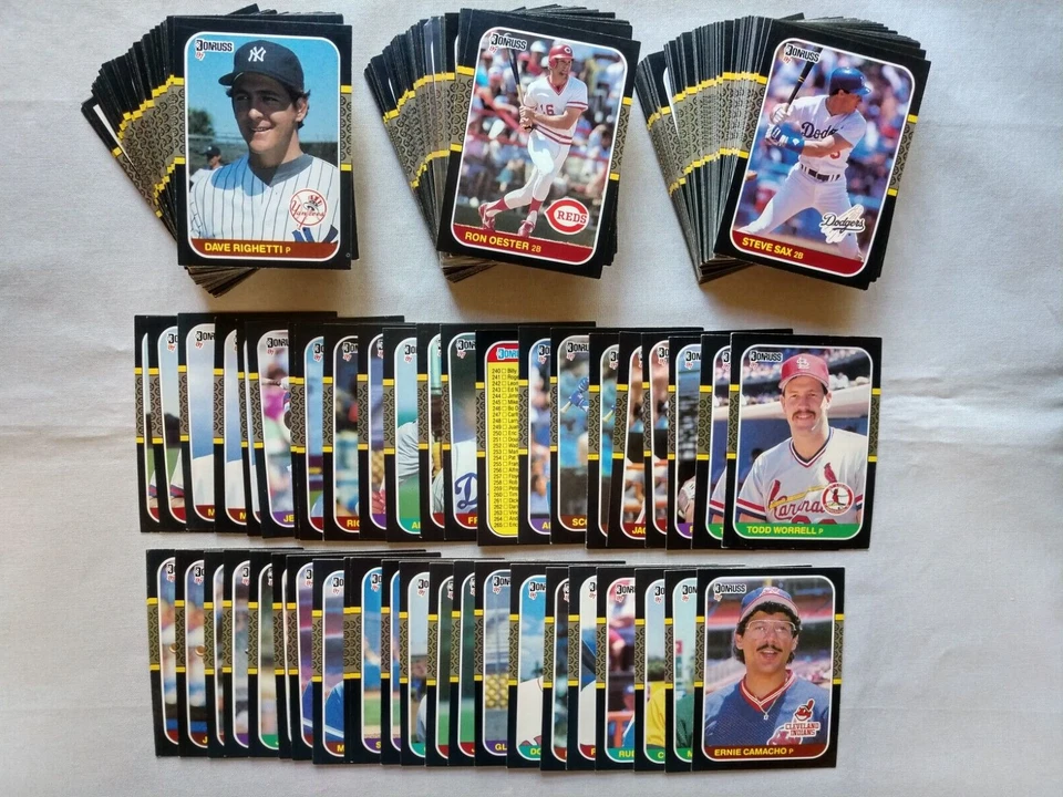 1987 Donruss Baseball Card #1 - #350 - - - Pick A Card - - - Complete A Set - Image 1 of 1