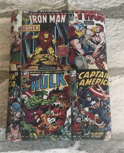 Marvel Comics Retro Bifold Canvas Wallet - Picture 1 of 12