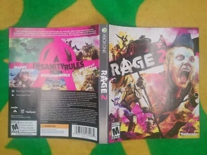 Arte de portada de Rage 2 Xbox One solamente - Imagen 1 de 1