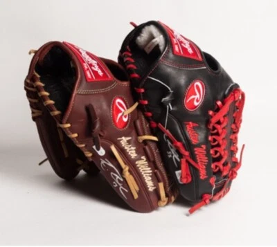 Washington Nationals Team Issued Autographed Austen Williams Gloves MLB Holo - Image 1 of 3