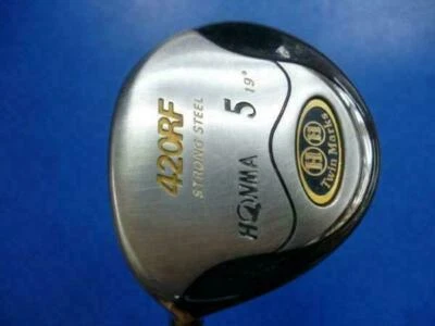 GOLF FAIRWAY WOOD HONMA TWIN MARKS 420RF 2-STAR LEFT-HANDED 5W LOFT-19 R-FLEX - Image 1 of 2