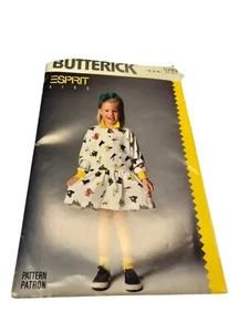 Vintage Butterick 5789 Esprit Kids Dress/Robe Sewing Pattern – Sizes 2–4 – Uncut - Picture 1 of 6