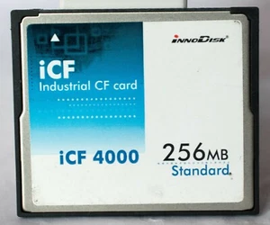 Innodisk ICF 4000 256MB industrielle Kompakt-Flash-Karte. - Bild 1 von 2