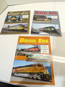 Diesel Era Railroad Train Magazine Lot x3 Back Issues 1994 2012 Locomotives - Bild 1 von 6