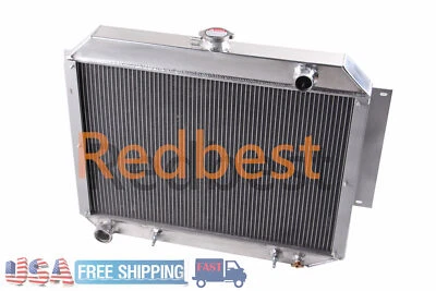 3 Row Aluminum radiator for Chrysler New Yorker & Dodge Monaco 7.2L V8 1966-1970 - Image 1 of 4