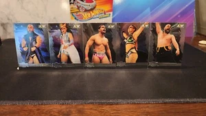 AEW Metal Universe Upper Deck 5 Card Lot John Silver,Thunder Rosa,Anthony Bowens - Picture 1 of 1
