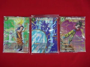 2022 DRAGON BALL SUPER CARD GAME THEMENAUSWAHL - HISTORY OF SON GOKU 3 PK SET - Bild 1 von 3