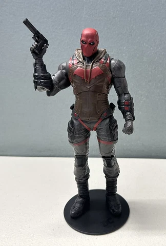 Mcfarlane DC Multiverse Red Hood Gotham Knights Action Figure w/Guns Fast Ship!! Cover