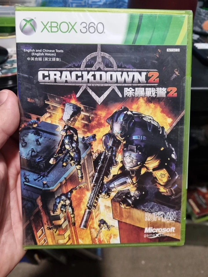 Xbox 360 - Crackdown 2 New SEALED NTSC-J - Image 1 of 4