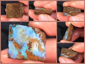 40 TCW RUVIDO NATURALE AUSTRALIANO MASSO OPALE RUB KucinaOpals - Foto 1 di 9