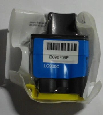 Brother LC900C Tinte cyan für DCP 110C 115C 117C 120C 310CN 315CN 340CW  - Bild 1 von 2