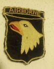 Original VIETNAM 101st Airborne Patch WHITE Eye THEATRE Made Badge Patch